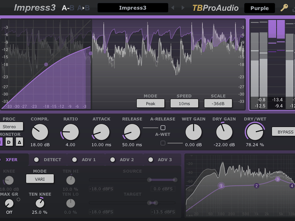 Impress3 - Wideband Stereo Compressor