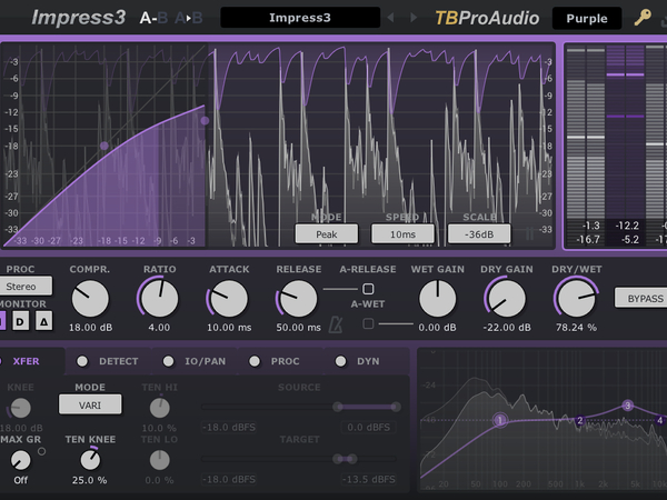 Impress3 - Wideband Stereo Compressor